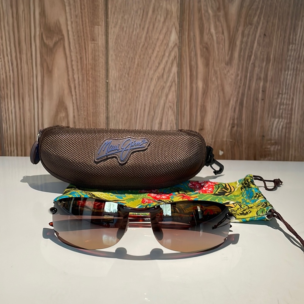 Maui Jim - Makaha - Tortoise Brown - Brown Anti-Reflective Lenses - Polarized